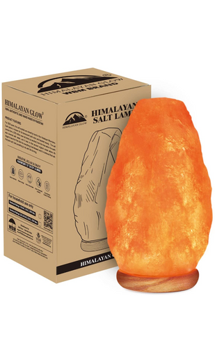 Himalayan Glow Salt Lamp with Dimmer Switch 8-11  lbs