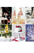 Load image into Gallery viewer, Set of 2 Pieces Cake Stands Iron Cake Holder Dessert Display Plate Serving Tray .