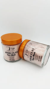 PINK CLAY FACE MASK,  SOFT AND SMOOTH